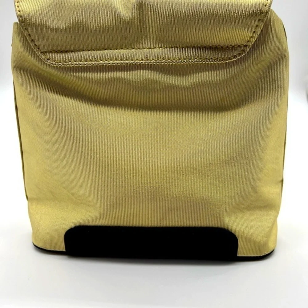 Babor gold & navy blue make up clutch